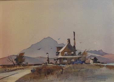 Richard Soderman Wayside 10x13 Watercolor