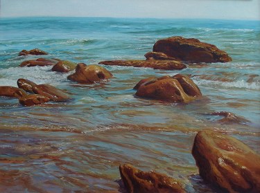 Joseph Holbrook Laguna Shores 30x40 Oil on Canvas