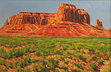 Robert Christy Monument Valley 16x24 Oil on Canvas