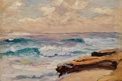 Paul-Dougherty-1877-1947-California-Coast-7×9-oil-on-board-695