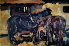 Willian-Bartko-1905-1985-Plough-Horses-11x15-oil-on-board-350