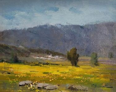 Felice-Hrovat-California-Mustard-Flowers-8x10-oil-on-board-350