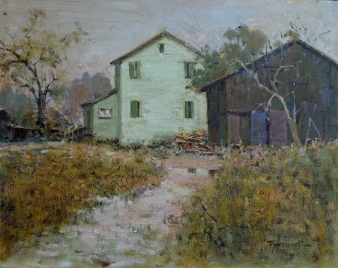 Felice Hrovat Quiet Days 11x14 Oil on Board