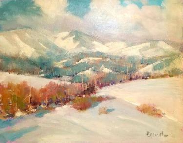 Felice Hrovat Sierra Vista 11x14 Oil on Board