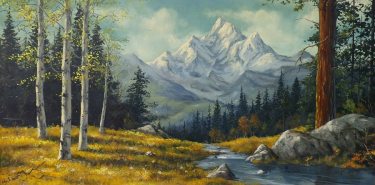 Jay Schmidt Sierra Stream 24x28 Oil on Board