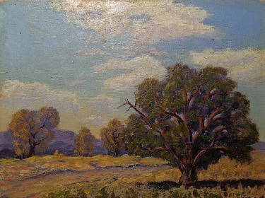 Cress Heald The Oak Tree 12x16 Oil on Canvas