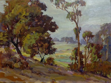 Dorothy G. Baugh Near Pasadena 12x16 oil on board