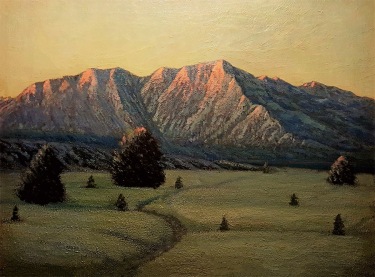 Ernest Browning Smith Sierra Snow 24x36 Oil on Canvas