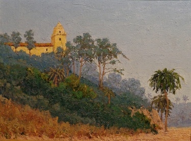 Gary Hartenoff The Presidio 12x16 Oil on Board