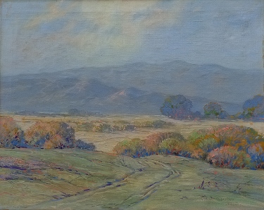 George Wallace Olson Desert Color near Palm Springs 25x30 Oil on Canvas