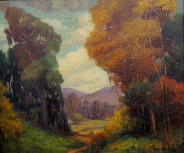 Harry Mann Waddell Autumn Colors Oil on Canvas
