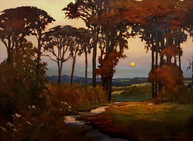 Jan Schmuckal Days End 30x40 Oil on Canvas