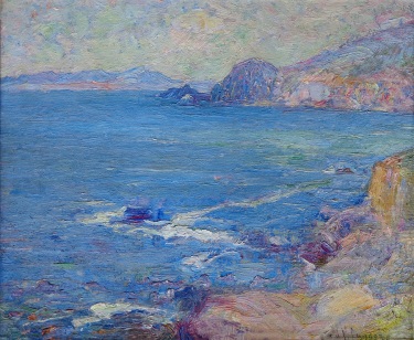 Jennie Vennerstrom Cannon California Coast 12x15 Oil on Board