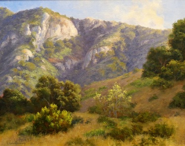 Linda Brown Eaton Canyon 16x20 oil on canvas board