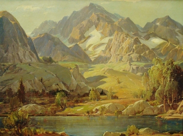 Albert Alfredson Sierra Grandeur 30x40 Oil on Canvas