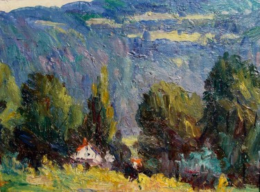 Alta West Salisbury Tucked Away 9x12 Oil on Canvas Board