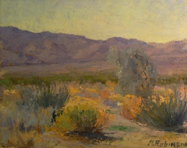 Anne Robinson Desert Color 8x10 Oil on Board