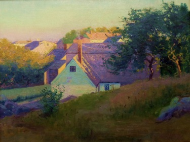 Arthur M Hazard Late Afternoon Colors 18x24 Oil on Canvas