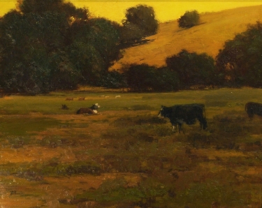 Brian Blood Out to Pasture 24x30 Oil on Canvas