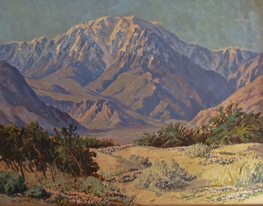 Carl Sammons Mt San Jacinto 24x30 Oil on Canvas