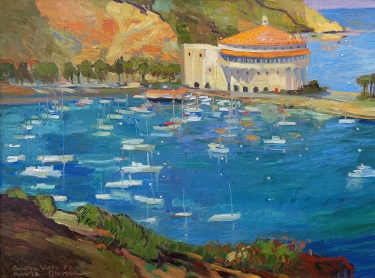 Chuck Kovacic Buena Vista Point Catalina 18x24 Oil on Canvas