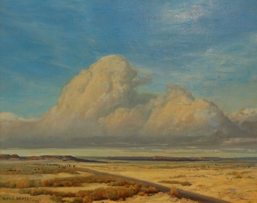 Clyde Scott Distant Thunderhead 24x30 Oil on Canvas