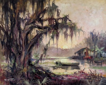 Colette Heldner Idle Swamp 24x30 Oil on Canvas