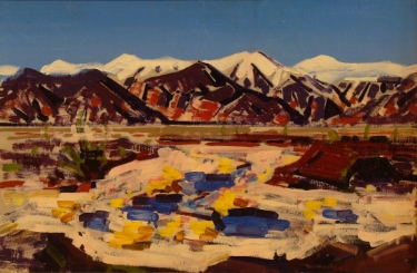 Conrad Buff Owens Valley 16x24 Oil