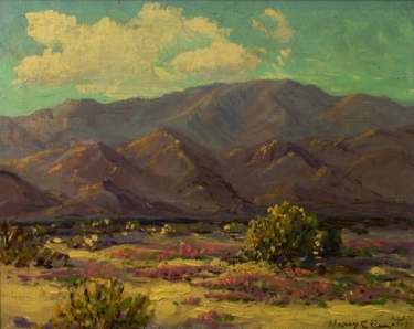 Harry C Smith Desert in Springtime 16x20 Oil on Canvas