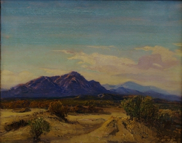 Fred Grayson Sayre Coachella Valley 16x20 Oil on Canvas