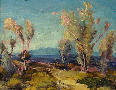 Fred Grayson Sayre Desert Color 8x10 Oil on Board