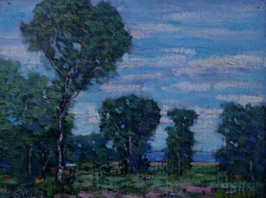 Henry Lovins California Eucalyptus 8x10 Oil