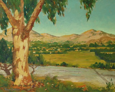 Howard Sherman California Vista 24x30 Oil on Board