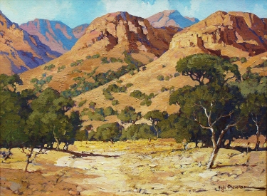 Hugh Stevenson Sierra Foothills 21x24 Oil on Board