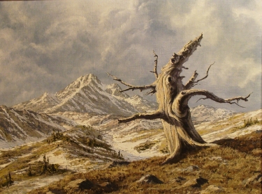 James Disney Weathered 20x24 Oil on Canvas