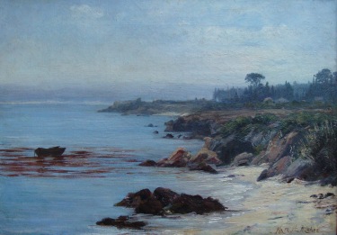 Kate Heath Maher Lovers Point Monterey California 14x20 Oil on Canvas