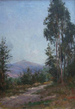 Kate Heath Maher Mt Diablo from Grizzly Peak 20x14 Oil on Canvas