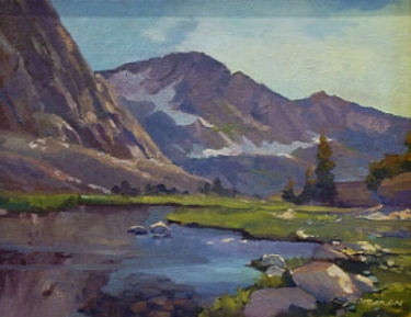 High Sierra Spring by Lynne Fearman - Oil Painting 11x14