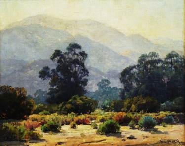 0 Paul Grimm Eucalyptus Near Tujunga 16x20 Oil on Board