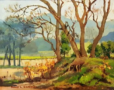 Frank L Sanford California Autumn 20x24 Oil on Canvas