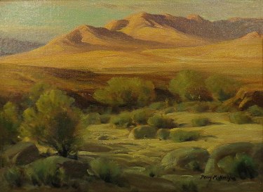 Perry McNeeley Desert Vista 12x16 Oil on Board