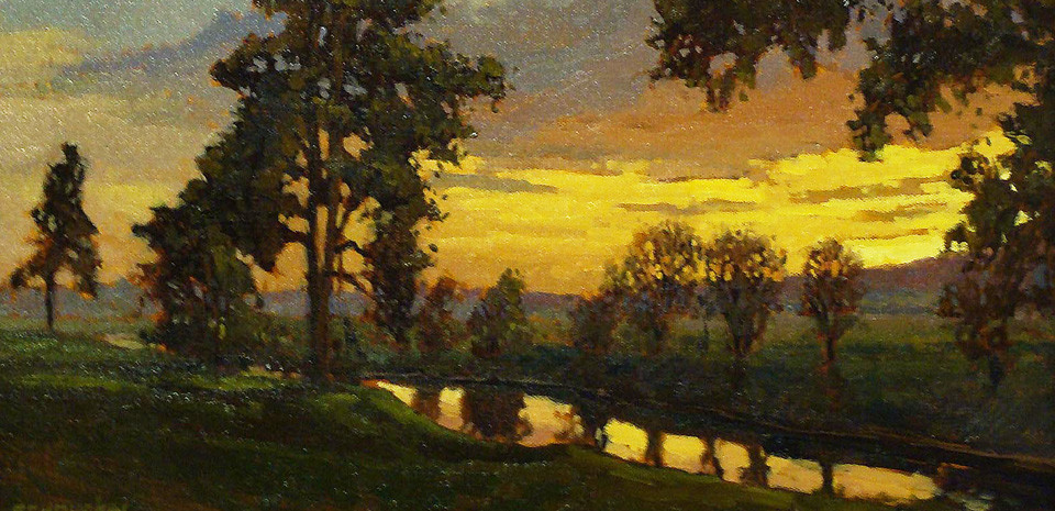 Jan Schmuckal Long Shadows at Sunset